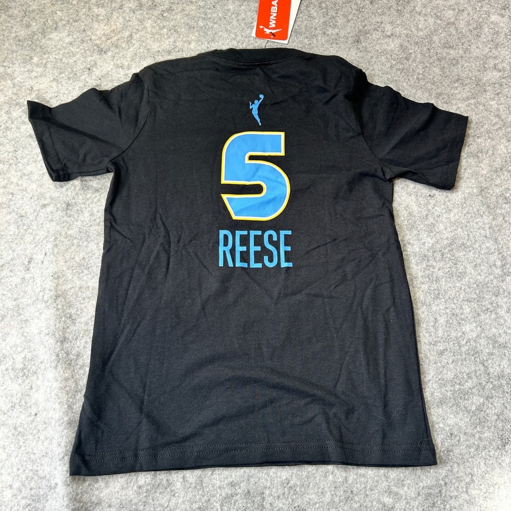 NWT Nike WNBA Chicago Sky Angel Reese #5 Short Sleeve T Shirt Sz Youth Small 8
